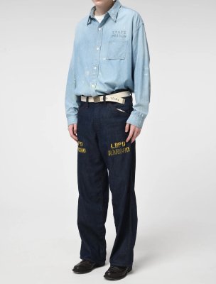 BOW WOW / LBPD PRISONER DENIM PANTS