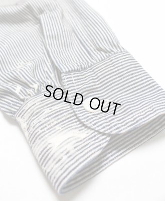 BOW WOW / WORK HICKORY STRIPE PO SHIRTS