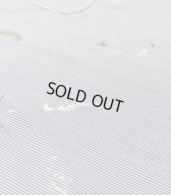 BOW WOW / WORK HICKORY STRIPE PO SHIRTS