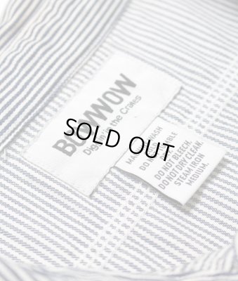 BOW WOW / WORK HICKORY STRIPE PO SHIRTS