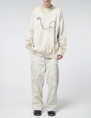 BOW WOW / STAINED WORK TROUSERS / XXXL