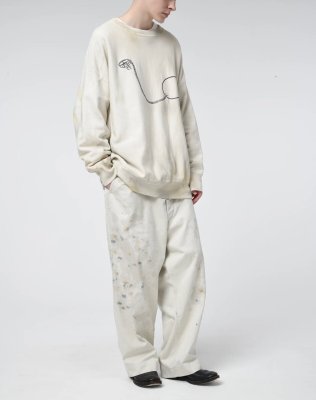 BOW WOW / STAINED WORK TROUSERS / XXXL