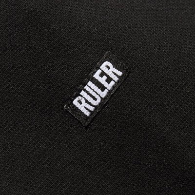 画像7: RULER <ルーラー> / KR 10oz. FAT SWEATHOODIE(クリミナル ダブルネーム スウェットパーカー) / ブラック  (7)