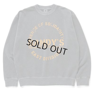 RATS / PIGMENT DYED CREW NECK SWEAT