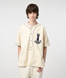 トップス bowwow JOINT BASEBALL SHIRT JOINT BASEBALL SHIRT ベースボールシャツ-バウワウ 通販 BOW WOW 店舗