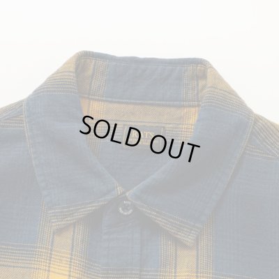 RATS / COTTON LINEN CHECK SHIRT