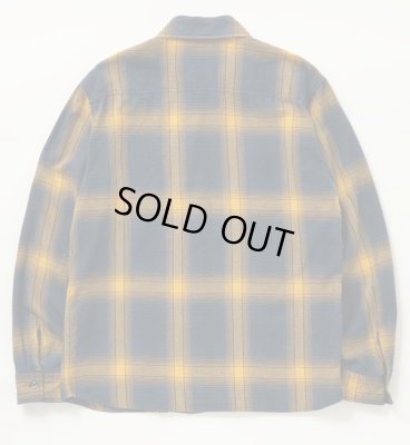 RATS / COTTON LINEN CHECK SHIRT