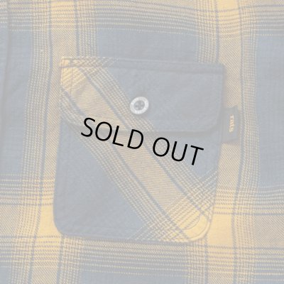 RATS / COTTON LINEN CHECK SHIRT