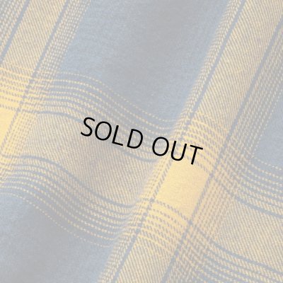 RATS / COTTON LINEN CHECK SHIRT