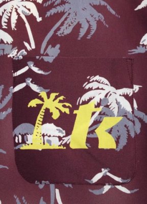 RECOGNIZE / TK RECORDS HAWAIIAN SHIRT SUNBURN