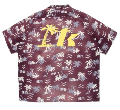 RECOGNIZE / TK RECORDS HAWAIIAN SHIRT SUNBURN