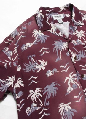 RECOGNIZE / TK RECORDS HAWAIIAN SHIRT SUNBURN