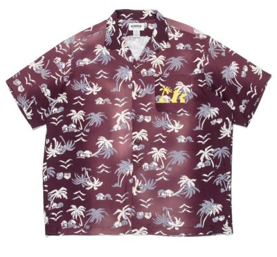 RECOGNIZE / TK RECORDS HAWAIIAN SHIRT SUNBURN