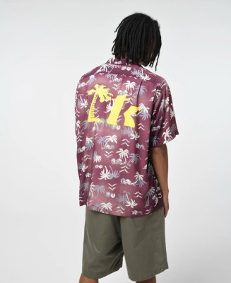 RECOGNIZE / TK RECORDS HAWAIIAN SHIRT SUNBURN