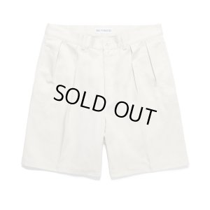 DOUBLE PLEATED CHINO SHORT TROUSERS チノショーツ-ワコマリア 通販