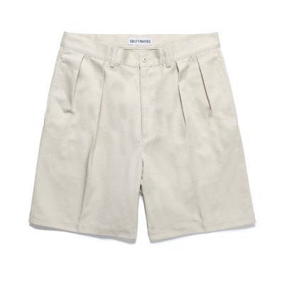 WACKO MARIA / DOUBLE PLEATED CHINO SHORT TROUSERS