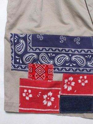 BOW WOW / BANDANA REMADE CHINO SHORTS