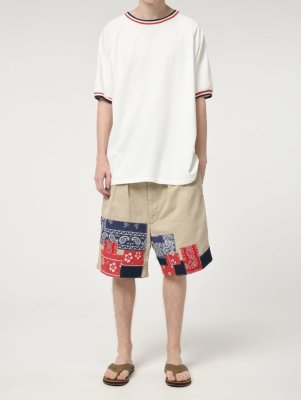 BOW WOW / BANDANA REMADE CHINO SHORTS