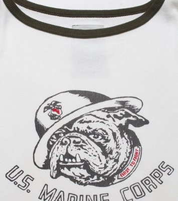 BOW WOW / USMC BULLDOG RIBBED SS CS AGING