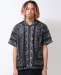 HIDE AND SEEK / Bandana Pattern S/S Shirt