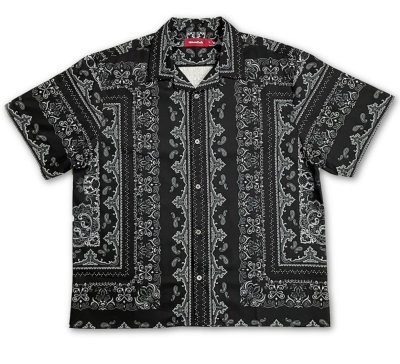 HIDE AND SEEK / Bandana Pattern S/S Shirt