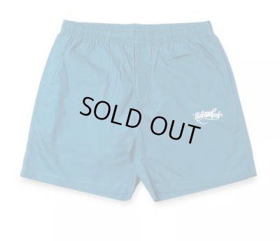 HIDE AND SEEK / Cursive Logo Beach Short