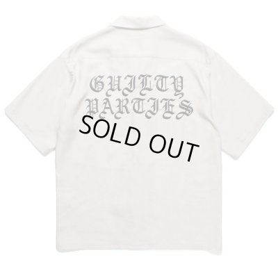 画像2: WACKO MARIA ＜ワコマリア＞ / TIM LEHI / HAWAIIAN SHIRT（ティム・リーハイ ダブルネーム アロハシャツ） / ベージュ (2)