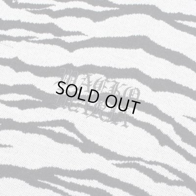 WACKO MARIA / TIGER JACQUARD KNIT POLO SHIRT