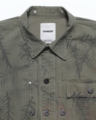 BOW WOW / USMC M44 HBT CAMO SPRAY JACKET AGED