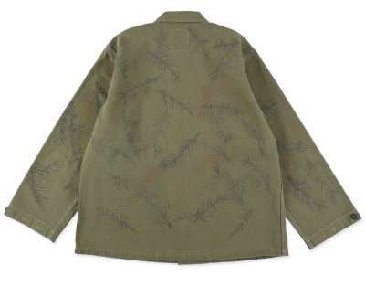 BOW WOW / USMC M44 HBT CAMO SPRAY JACKET AGED