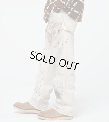 BOW WOW / PAINTER'S PAINT STAINED PAINTER PANTS
