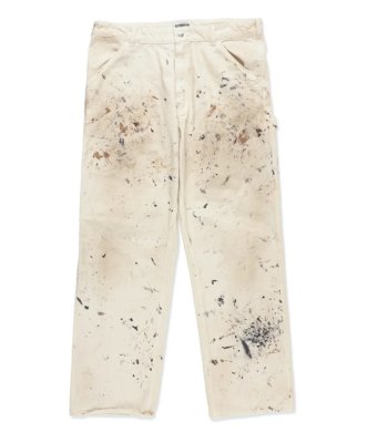 BOW WOW / PAINTER'S PAINT STAINED PAINTER PANTS