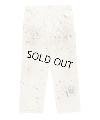 BOW WOW / PAINTER'S PAINT STAINED PAINTER PANTS