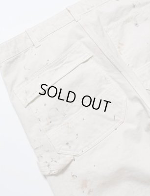 BOW WOW / PAINTER'S PAINT STAINED PAINTER PANTS