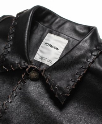BOW WOW / BRAIDED LEATHER COVERALL