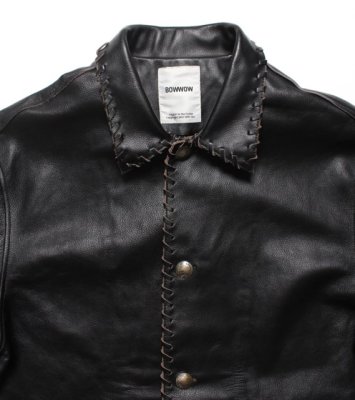 BOW WOW / BRAIDED LEATHER COVERALL