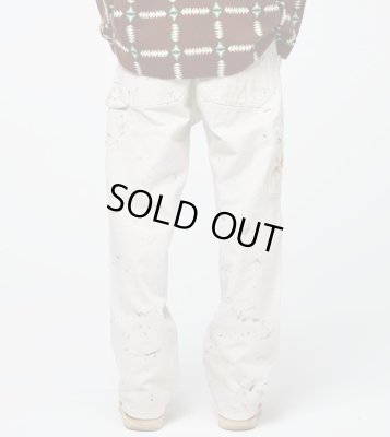 BOW WOW / PAINTER'S PAINT STAINED PAINTER PANTS