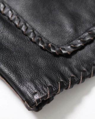 BOW WOW / BRAIDED LEATHER COVERALL