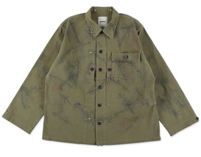 BOW WOW / USMC M44 HBT CAMO SPRAY JACKET AGED
