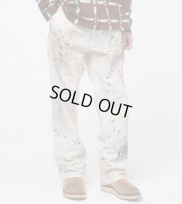 BOW WOW / PAINTER'S PAINT STAINED PAINTER PANTS