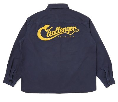 CHALLENGER / SNAKING LOGO WORK SHIRT