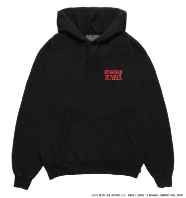 WACKO MARIA / DEATH ROW RECORDS / GARMENT DYED HOODED SWEAT SHIRT
