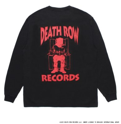 WACKO MARIA / DEATH ROW RECORDS / WASHED HEAVY WEIGHT LONG SLEEVE T-SHIRT