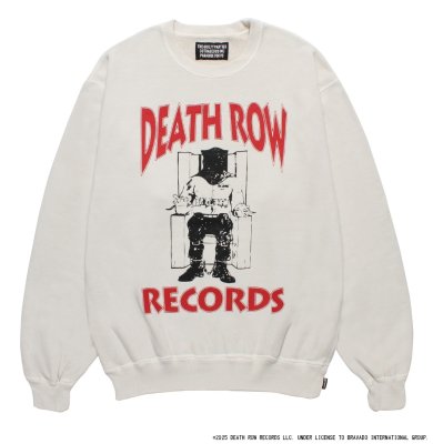 WACKO MARIA / DEATH ROW RECORDS / GARMENT DYED SWEAT SHIRT