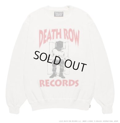 WACKO MARIA / DEATH ROW RECORDS / GARMENT DYED SWEAT SHIRT
