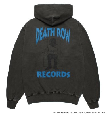 WACKO MARIA / DEATH ROW RECORDS / GARMENT DYED HOODED SWEAT SHIRT