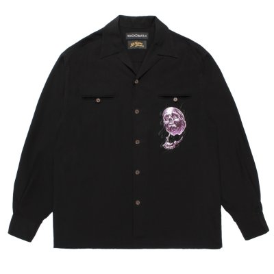 WACKO MARIA / 56 TATTOO STUDIO / 50'S OPEN COLLAR SHIRT