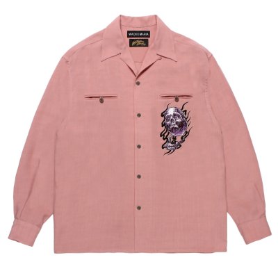 WACKO MARIA / 56 TATTOO STUDIO / 50'S OPEN COLLAR SHIRT