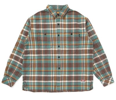 CHALLENGER / PLAID FLANNEL SHIRT
