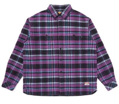 CHALLENGER / PLAID FLANNEL SHIRT